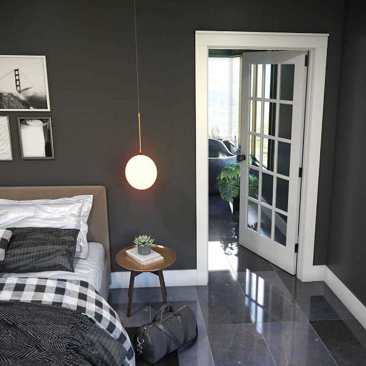 eightdoors 80 inch x 15-Lite French Clear Glass - Inhomebuy