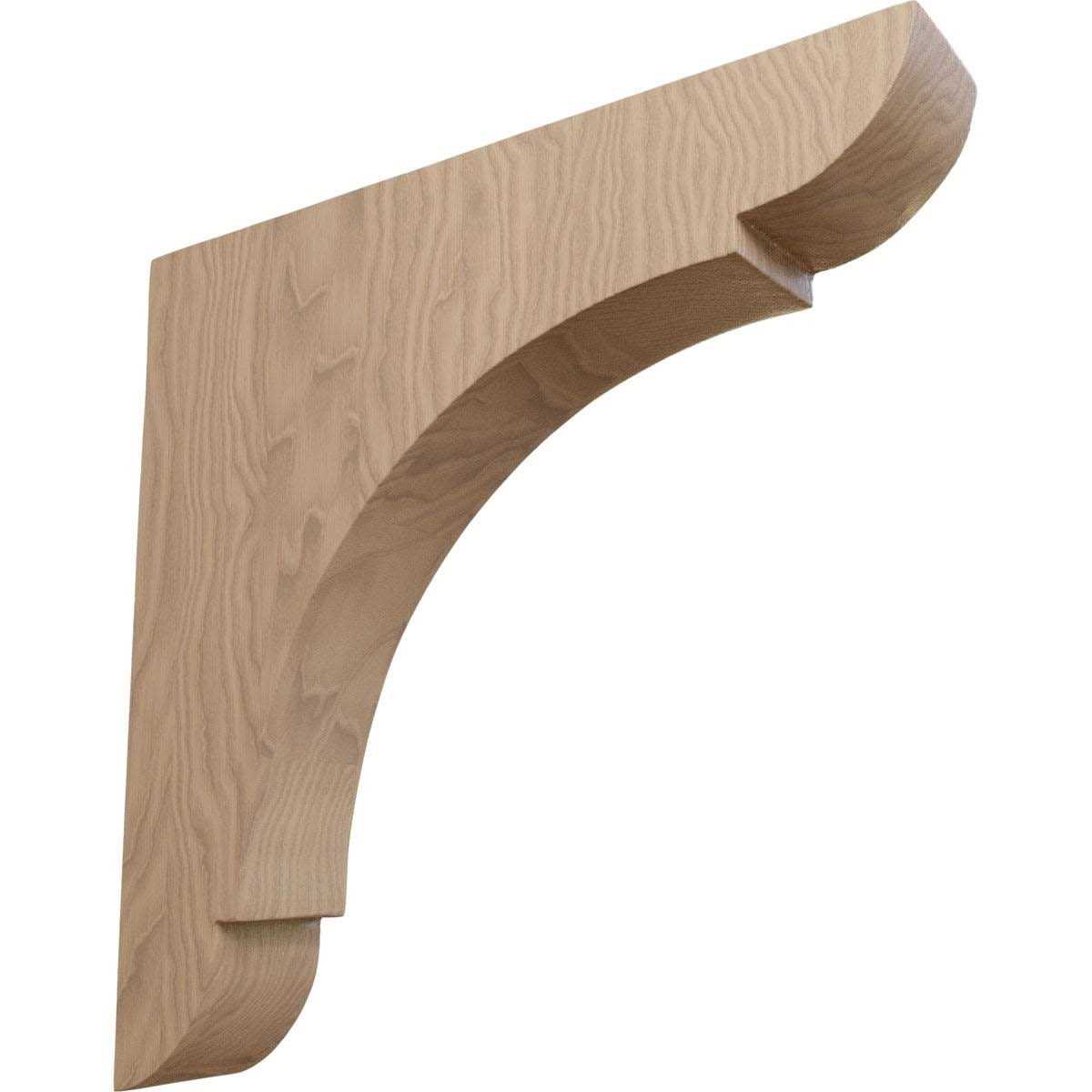 Olympic Extra Large Wood Bracket Ekena Millwork Finish BKTW01X - Inhomebuy