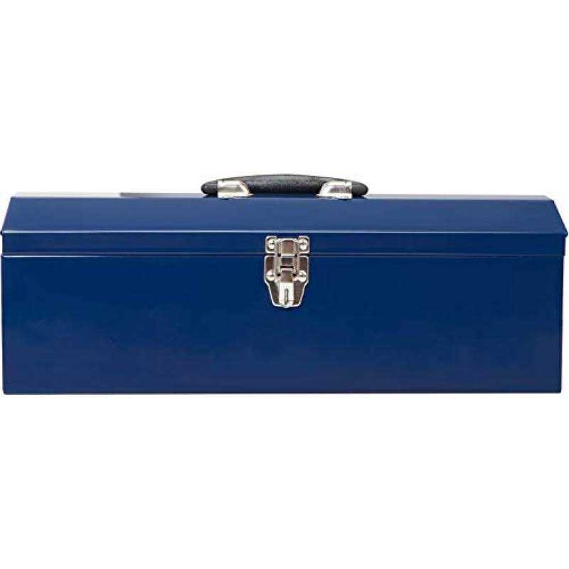 Edward Tools Metal ToolBox Heavy Duty Portable Tool Box with Organizer 19 - Inhomebuy