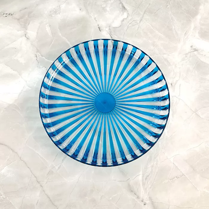 DolceVita Round Tray Turquoise - Inhomebuy