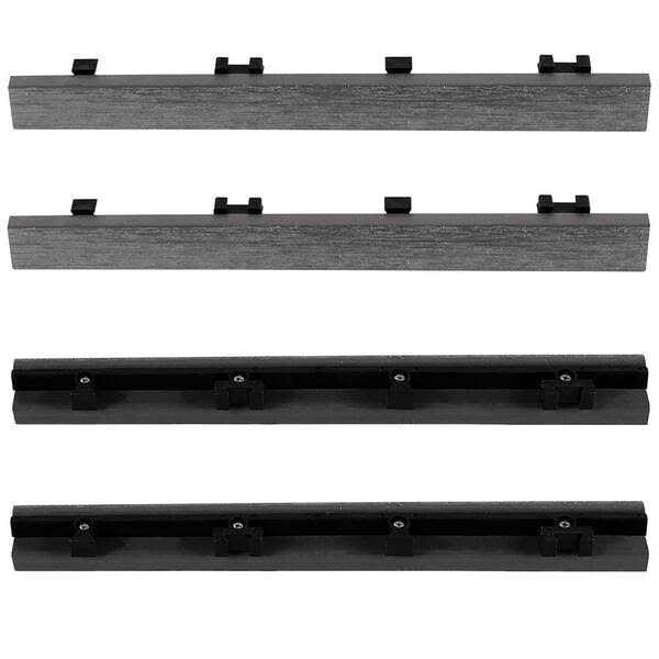 NewTechWood 1/12 ft. x 1 ft. Quick Deck Composite Deck Tile Inside Corner Trim - Inhomebuy