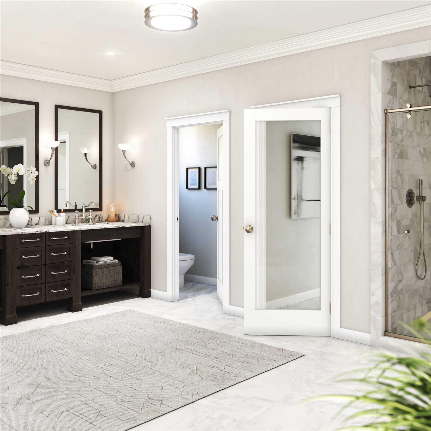 eightdoors 1-3/8 in. Hollow MDF and Pine Core Painted Wood Interior Barn Door Slab - Inhomebuy