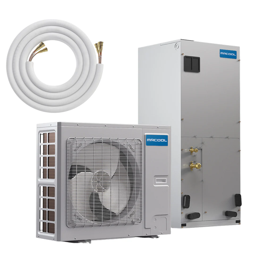 MRCOOL Universal 2-3 Ton 20 SEER Central Heat Pump Split System with 25 ft. Lineset, MDU18024036-25 - Inhomebuy