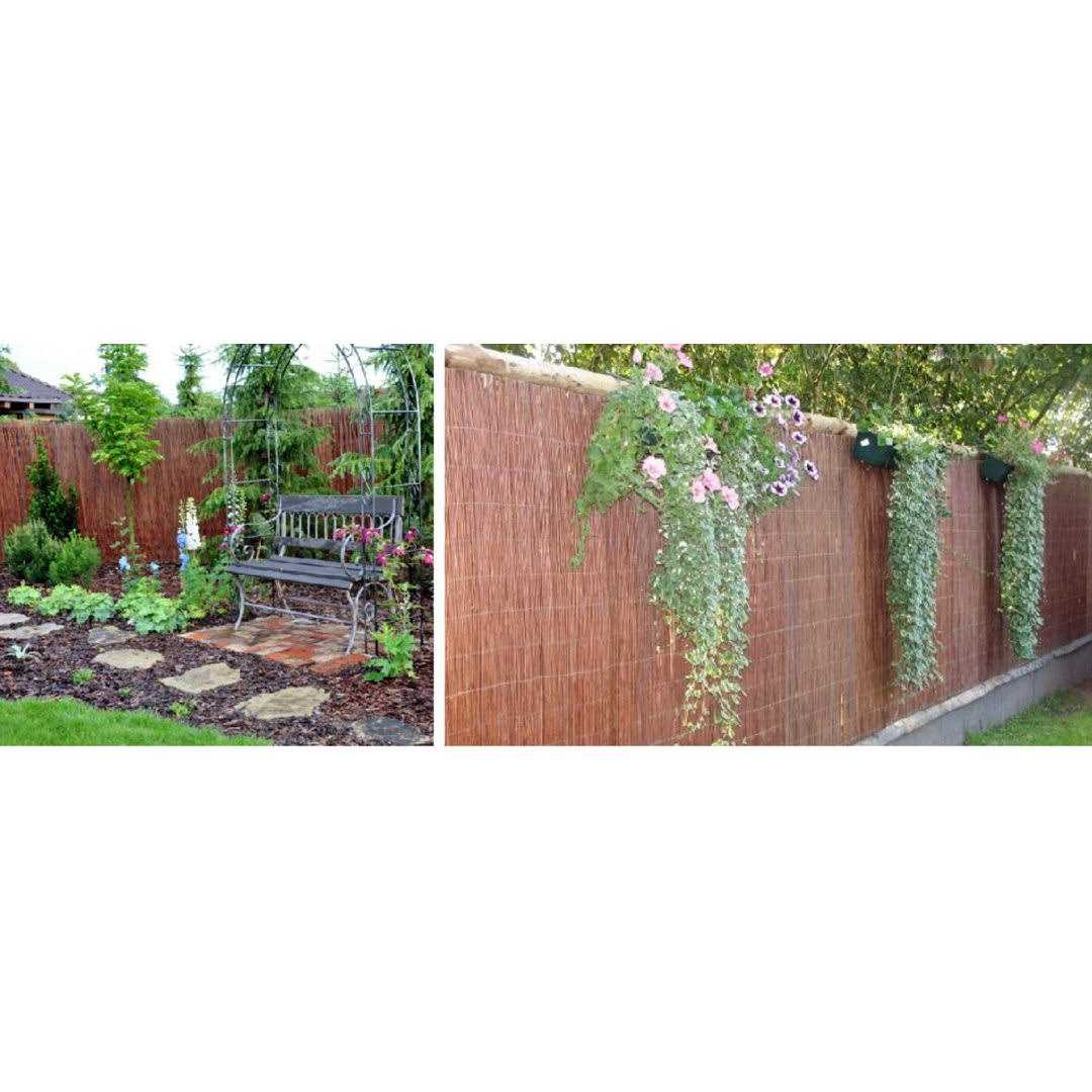 Twig Wood Privacy Screen MGP - Inhomebuy
