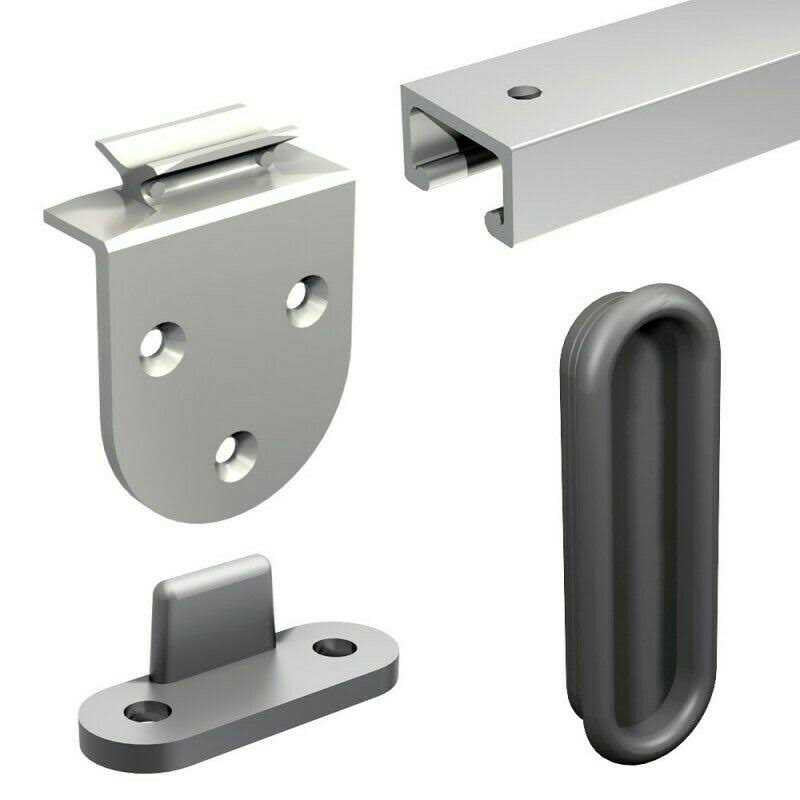 Sliding Bolt Gate Latch,Door Hasp Latch,Door Latches Bolt Hasp Safety Lock,SUS 304 Stainless Steel,with Padlock Hole,Brushed Finish - Inhomebuy