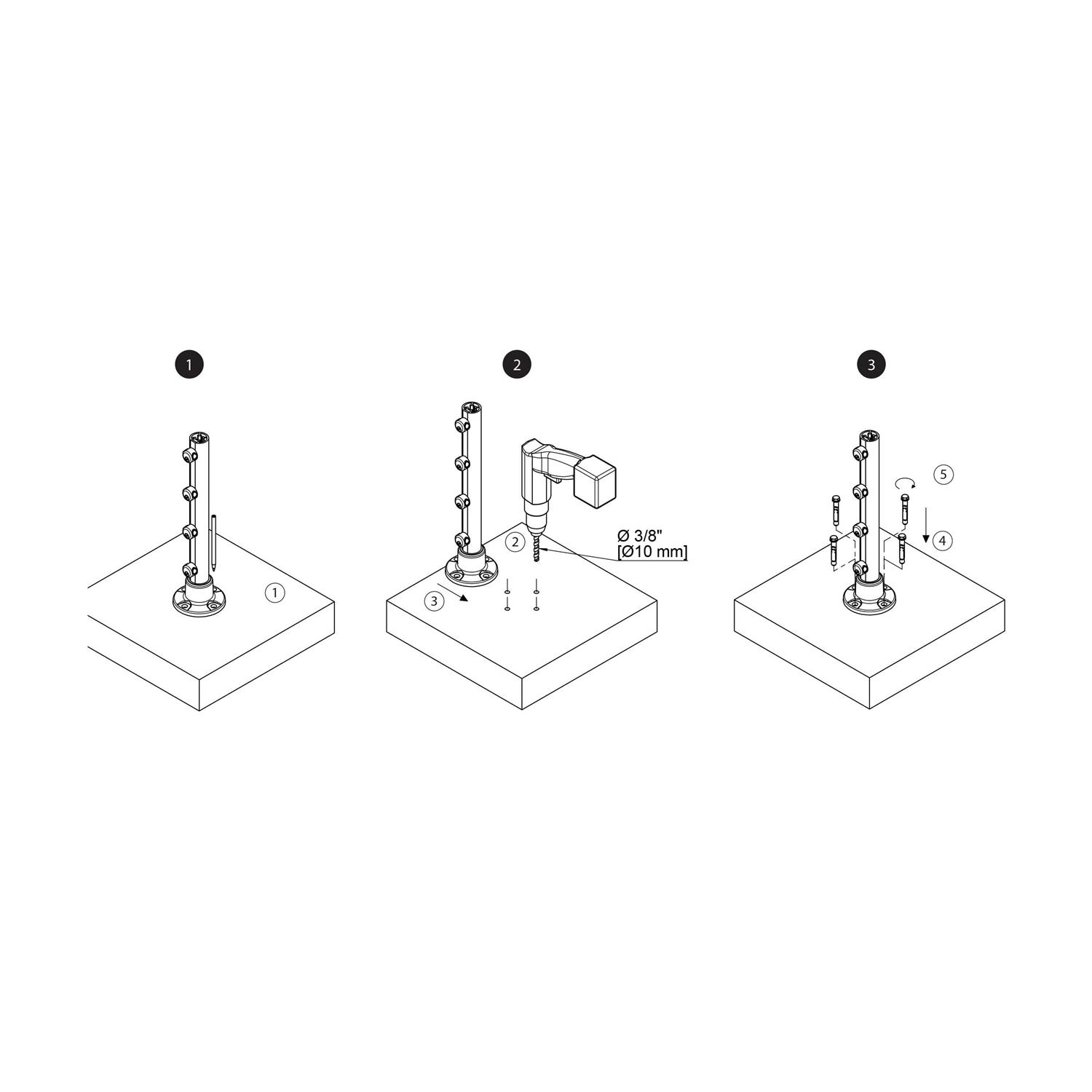 Dolle Prova Finished Beech Wood 79 in. Long Handrail Kit - Inhomebuy