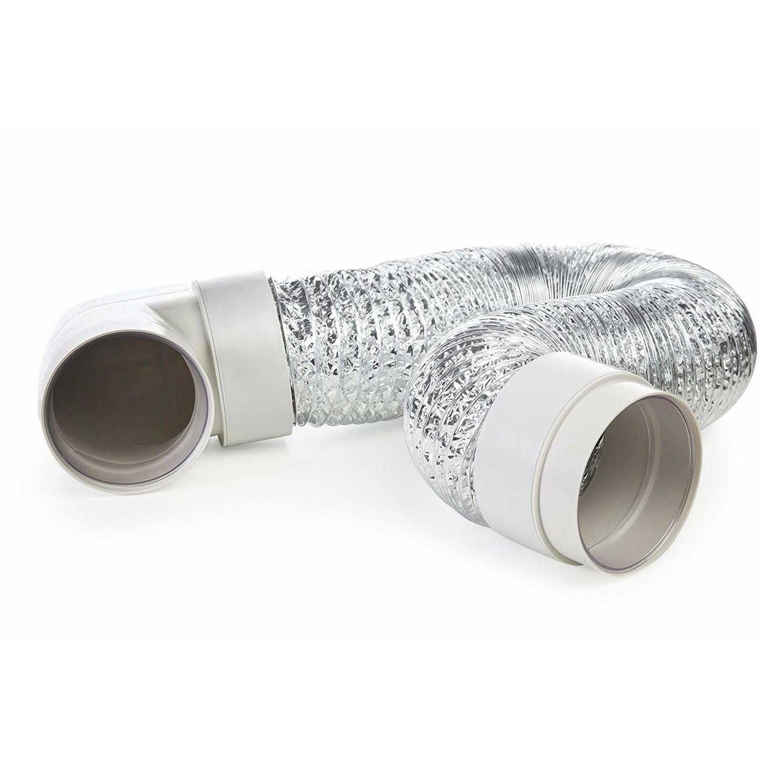ZIGGURAT PRODUCTS Cinch Tight 90 Laundry Dryer Duct Connection Kit - Inhomebuy