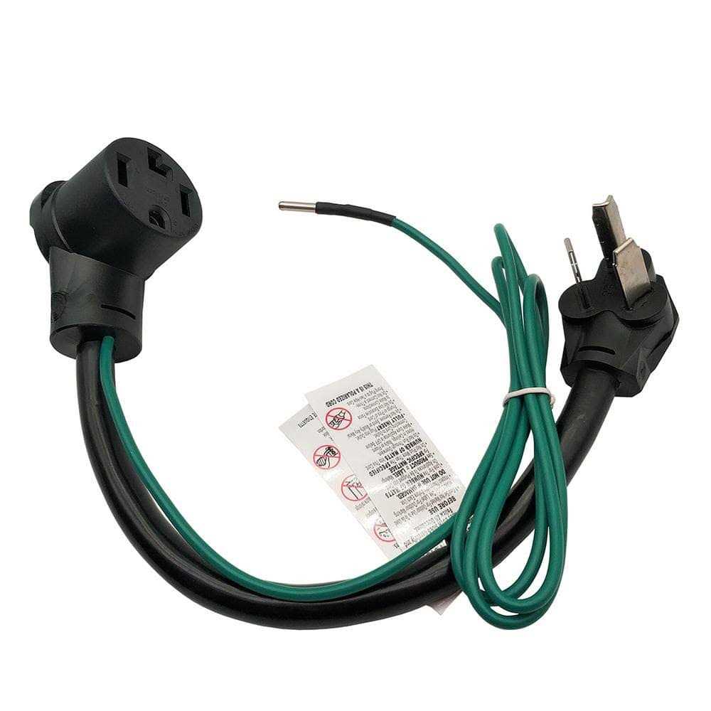 parkworld 1.5 ft. 10/3 3-Wire 15 Amp Regular Household NEMA 5-15P Plug to 50 Amp Range/Oven 10-50R Adapter Cord - Inhomebuy
