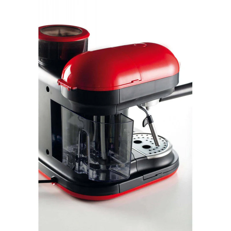 Moderna Espresso Machine with Grinder White - Inhomebuy
