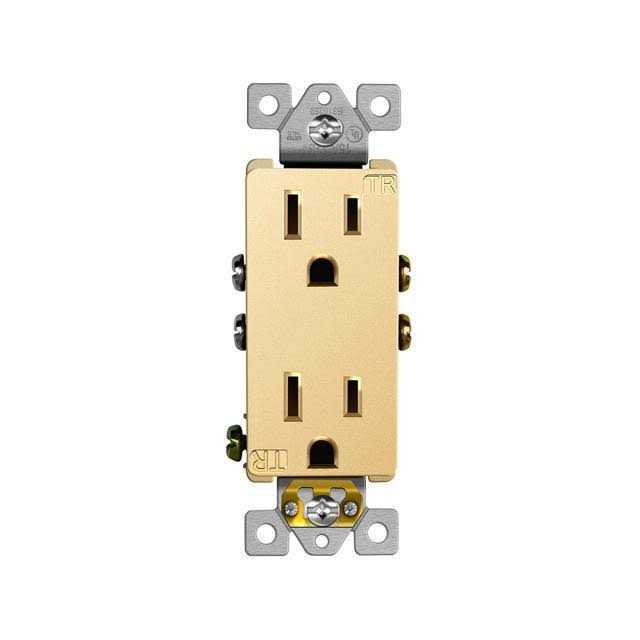 Enerlites Elite Series Decorator Receptacle Child Safe Tamper-Resistant Outlet - Inhomebuy