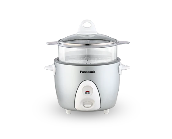 Panasonic Rice Cooker |SRG06FGE| 3-Cup, Traditional with Steam Basket - Inhomebuy