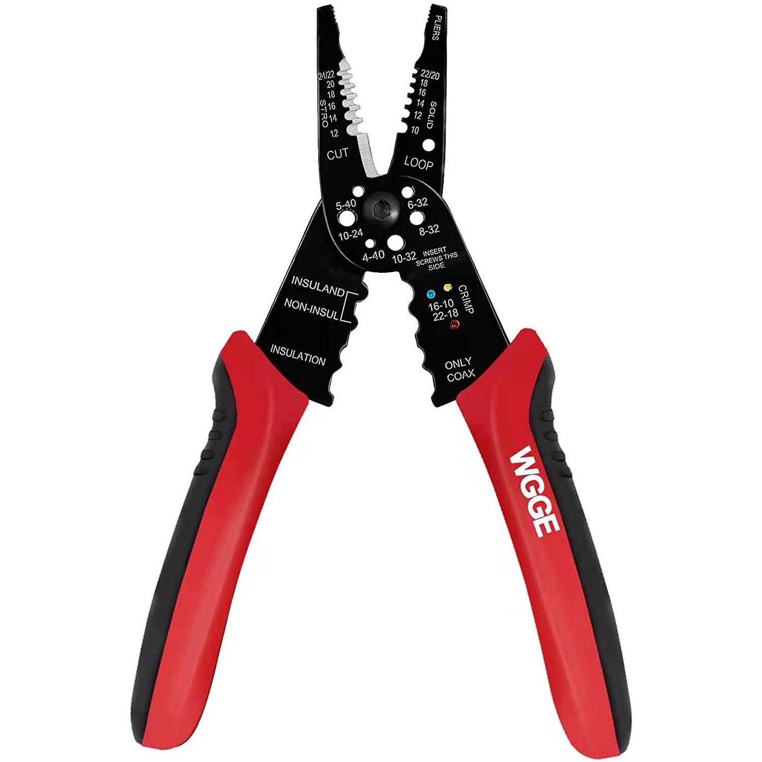 WGGE WG-015 Professional crimping Tool/Multi-Tool Wire Stripper and Cutter - Inhomebuy