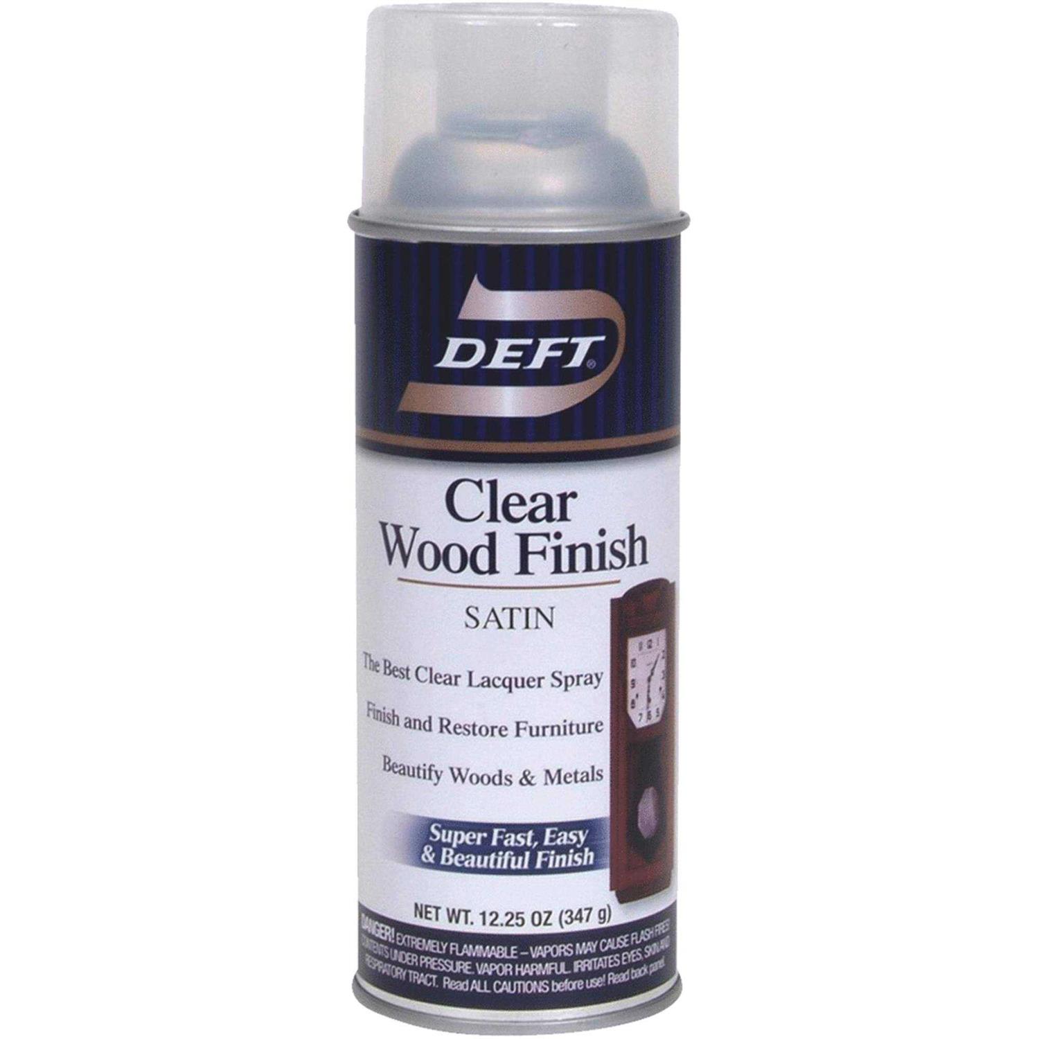 Deft Clear Wood Finish Gloss Brushing Lacquer - Inhomebuy