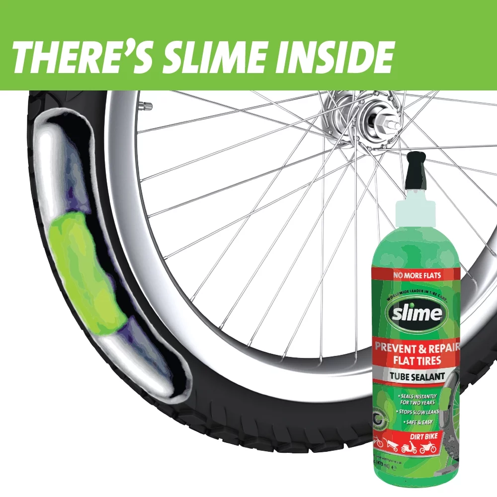 Slime Extra Strong Self-Sealing Bicycle Tube Schrader 1 3/8