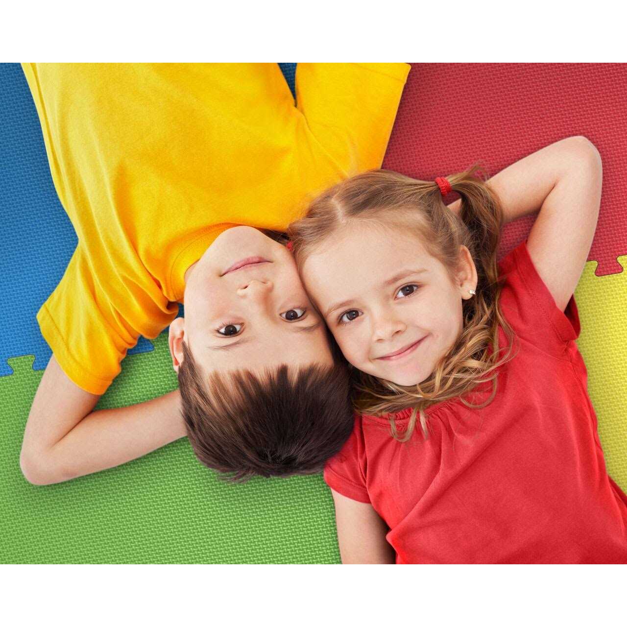 Norsk 25 inch x 25 inch Reversible Foam Flooring - Inhomebuy