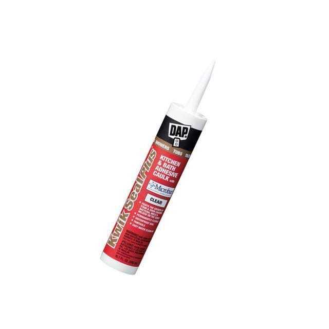 Dap Kwik Seal Plus Kitchen Bath Adhesive Caulk - Inhomebuy