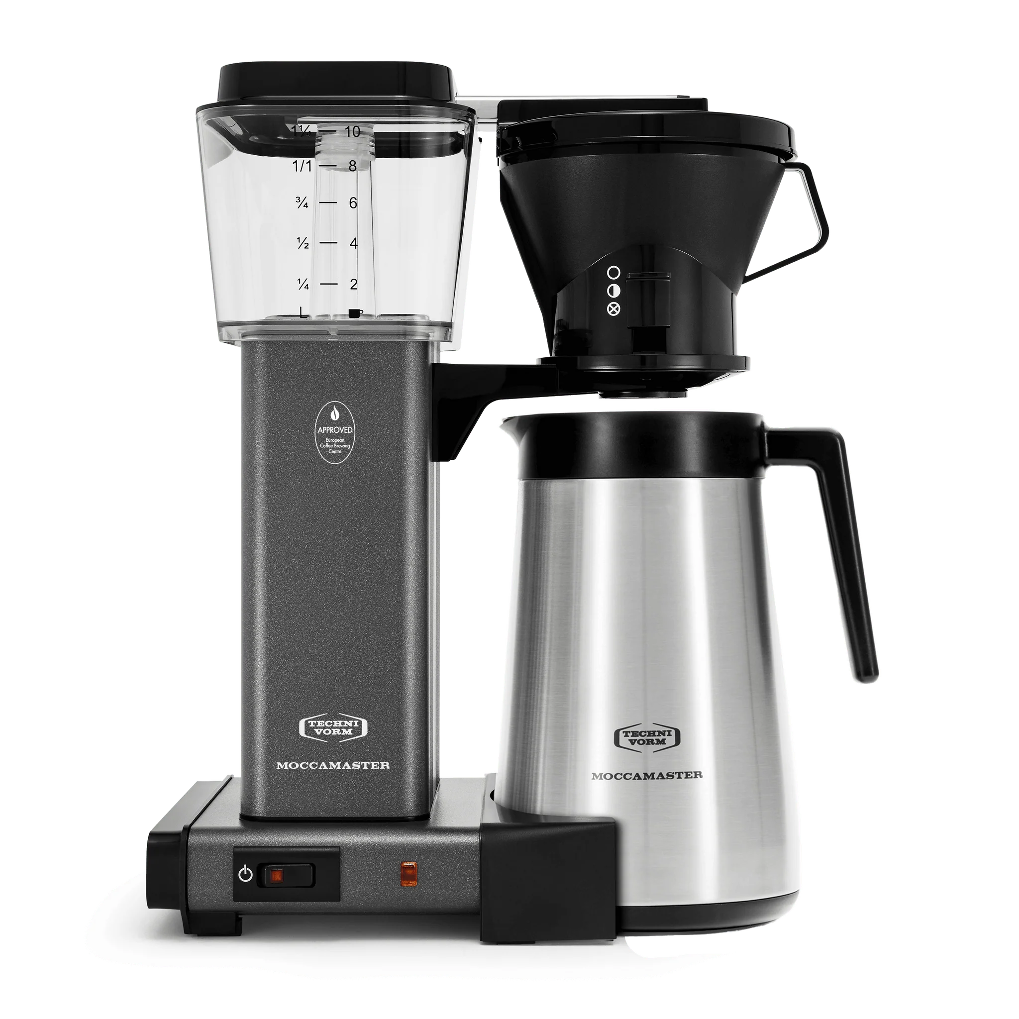 Moccamaster KBT Coffee Maker in Stone Grey - Inhomebuy