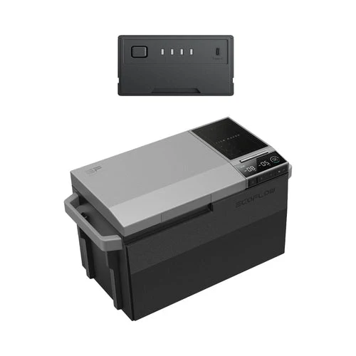 EcoFlow Package - GLACIER Portable Refrigerator and Plug-In Extra Battery - Inhomebuy