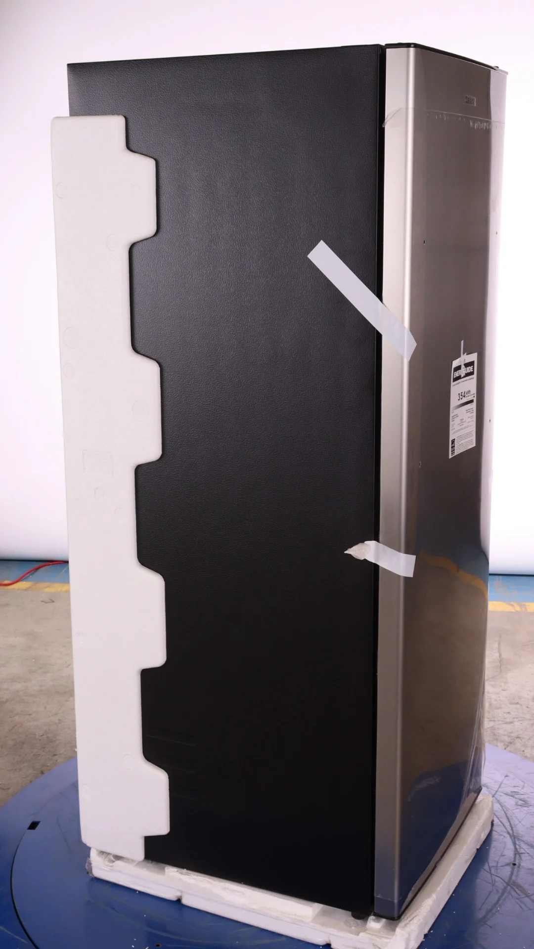 GALANZ 11 CU.FT. STAINLESS STEEL CONVERTIBLE UPRIGHT FREEZER/REFRIGERATOR - GLF11US2A16 - Inhomebuy