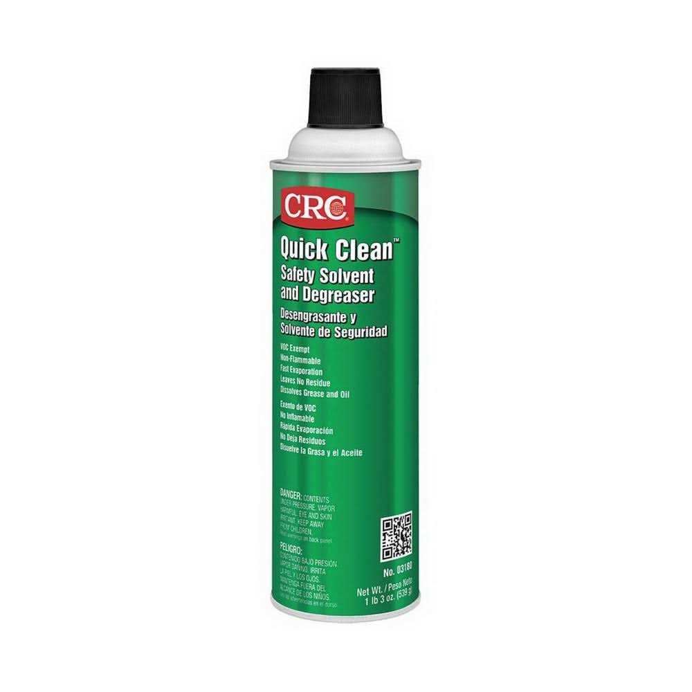 CRC Quick Clean Safety Solvent and Degreaser - Inhomebuy