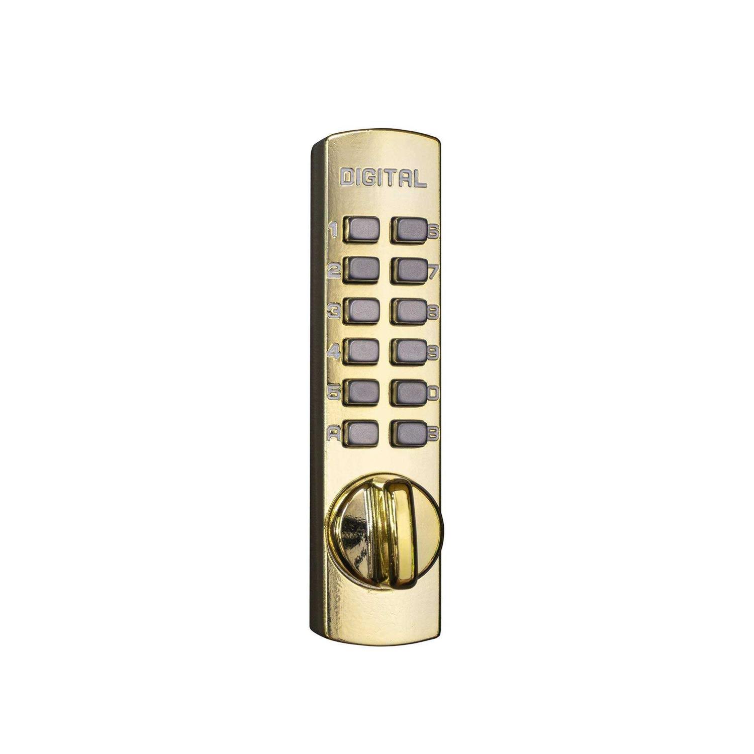 Lockey 2835-JB Mechanical Keyless Lock With Passage Function - Inhomebuy