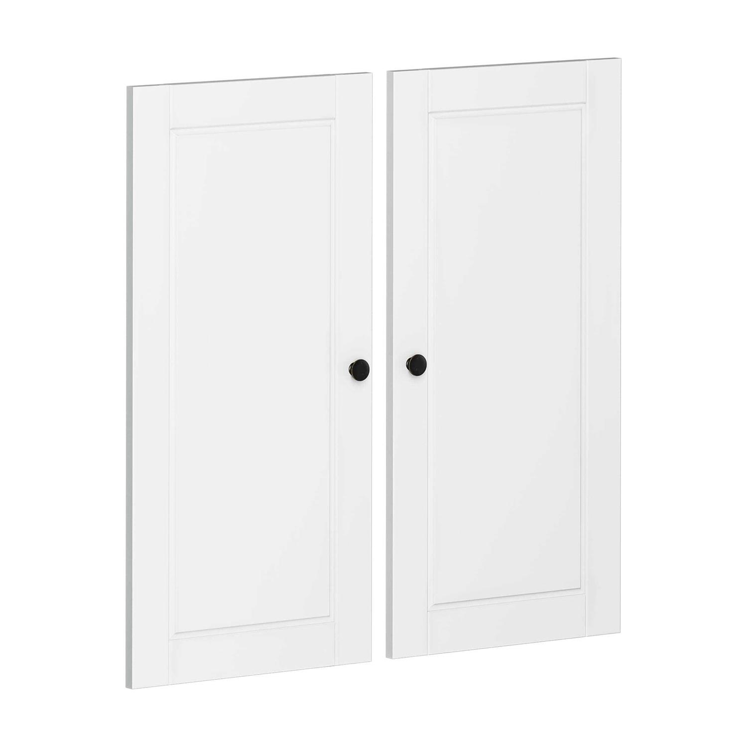 Palace Imports 100% Solid Wood Modular Kitchen Pantry Double Kit - Inhomebuy