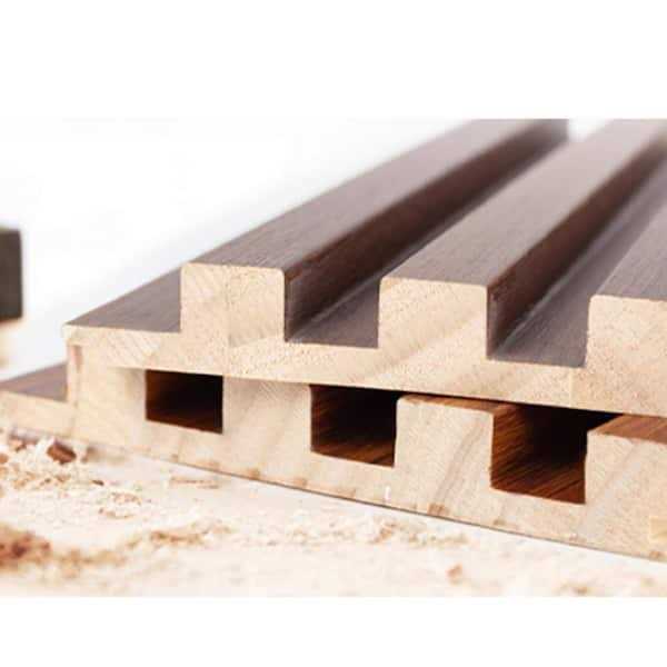 Ejoy 6 in x 0.8 in. Wood Solid Wall Cladding Siding Board - Inhomebuy