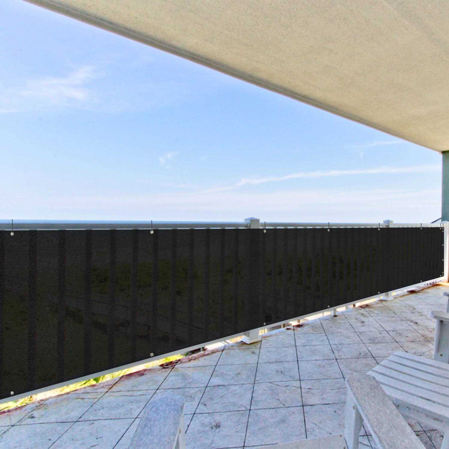 TANg 3 x Residential commercial Privacy Deck Fence Privacy Screen 200 gSM Weather Resistant Outdoor Protection Fencing - Inhomebuy