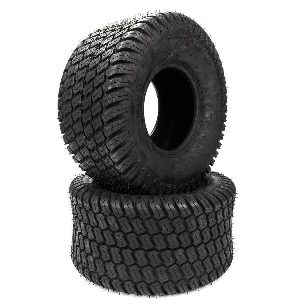 Ktaxon 2 Pack 18x9.50-8 Lawn Mower Turf Tires, Garden Mower Tractor Cart Tires, 4PR Golf Cart Tires, Tubeless - Inhomebuy