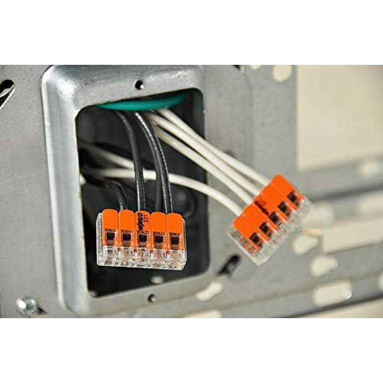 Wago 221 Series 2 Port Lever Wire Connector 3014061 - Inhomebuy