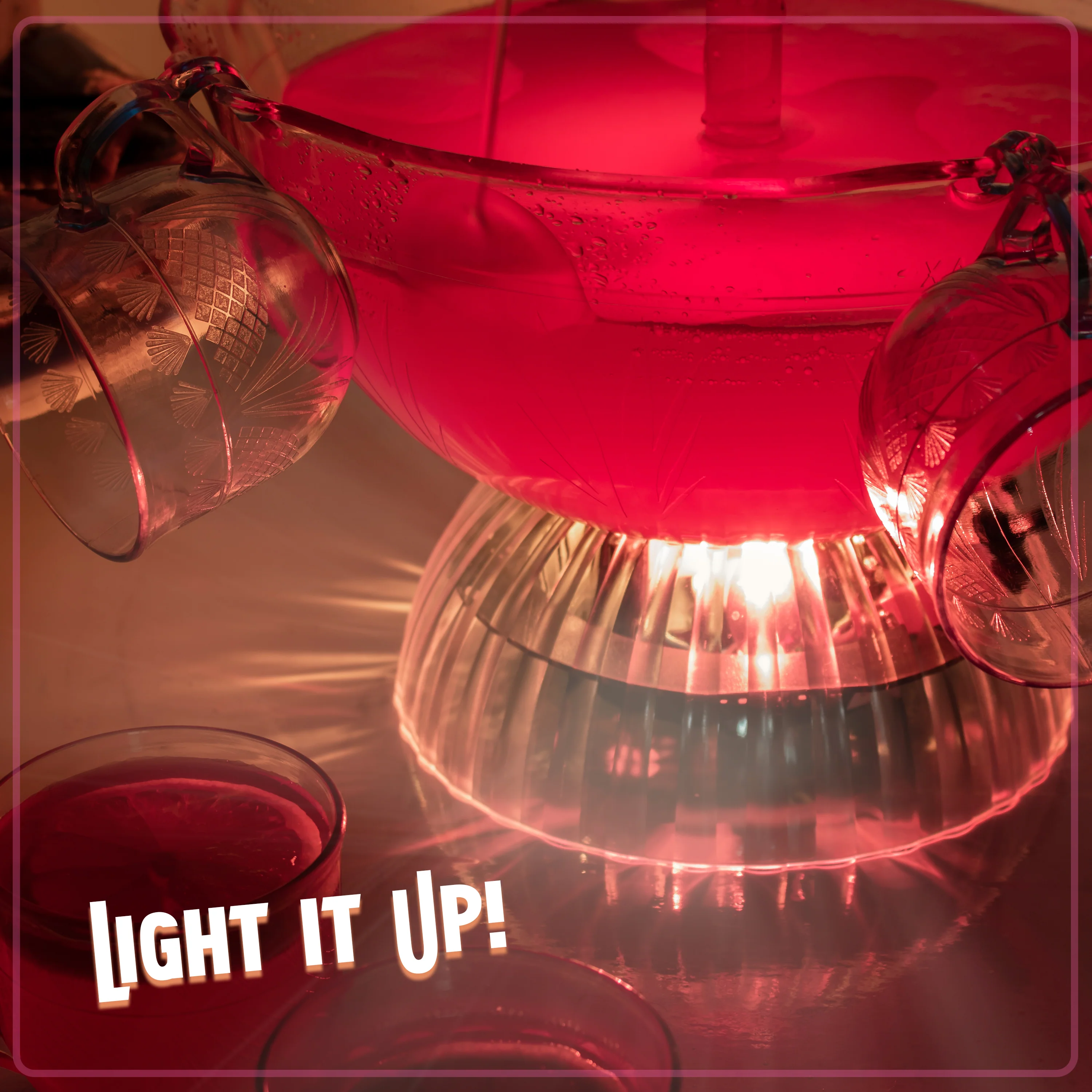 Lighted Party Fountain - Inhomebuy