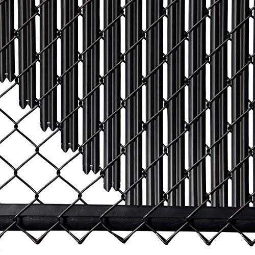 Made In America Ridged Slats Slat Depot Single Wall Bottom Locking Privacy Slat For 3 4 5 6 7 And 8 Chain Link Fence - Inhomebuy