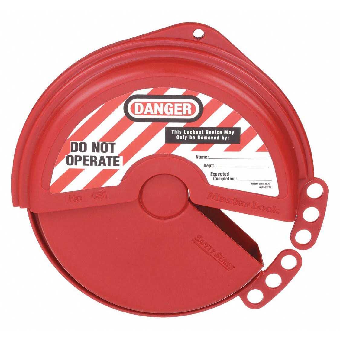 Master Lock Red Safety Padlock 410RED - Inhomebuy