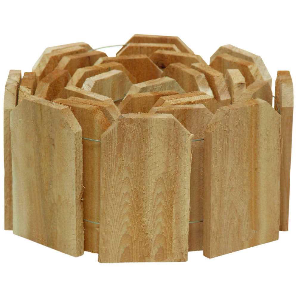 Greenes Fence RC41 Cedar Lawn Edging - Inhomebuy