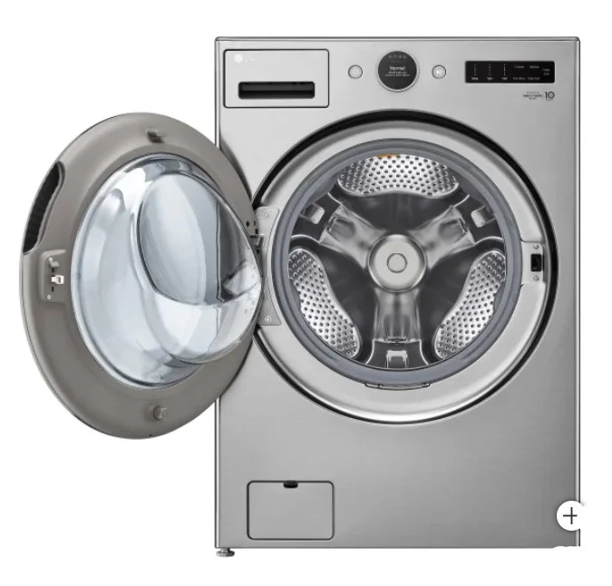 LG 5.2 CU FT. GRAPHITE STEEL FRONT LOAD WASHER WITH TURBOWASH TECHNOLOGY - WM5500HVA - Inhomebuy