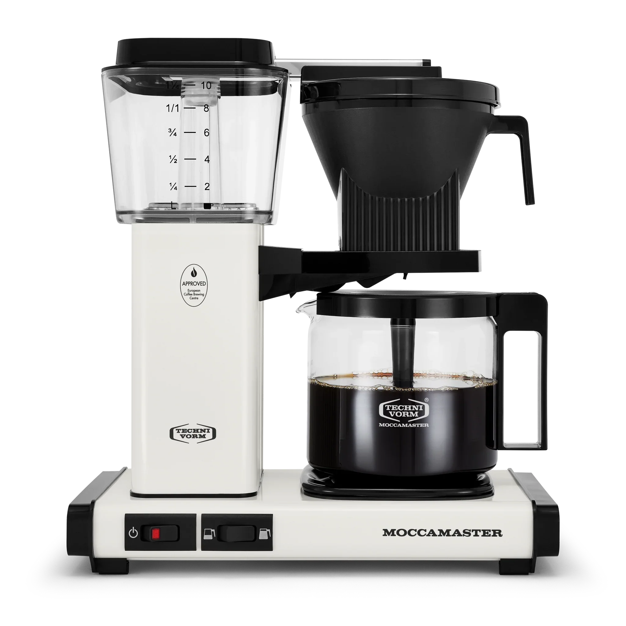 Moccamaster KBGV Select 10-Cup Coffee Maker in Off-White - Inhomebuy