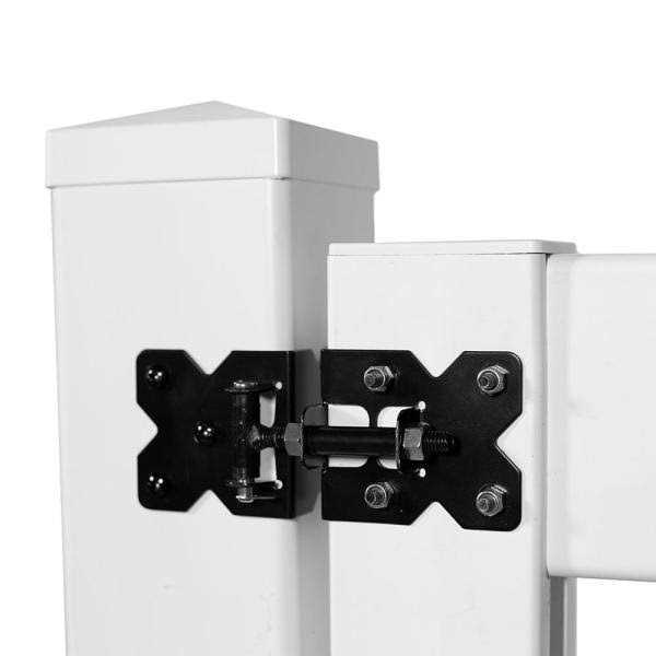 Outdoor Essentials Woodbridge 6 ft. x 4 ft. Vinyl Privacy Fence Gate - Inhomebuy