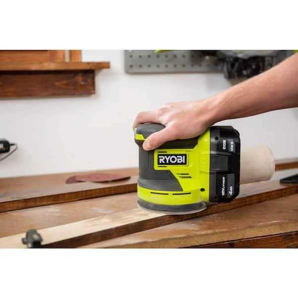 RYOBI ONE+ 18V Lithium-Ion 4.0 Ah Compact Battery and Charger Kit with FREE Compact Fixed Base Router - Inhomebuy