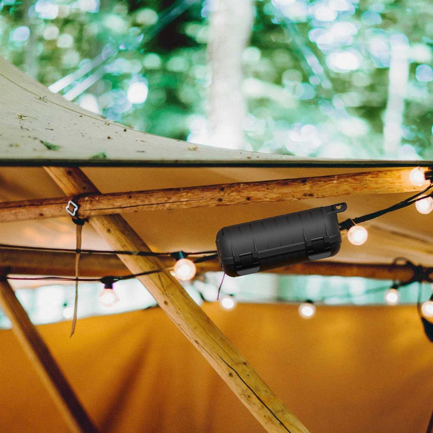 Extension Cord Cover Outdoor Cord Connector Protector IP54 Waterproof with 4 Detachable Latches - Inhomebuy