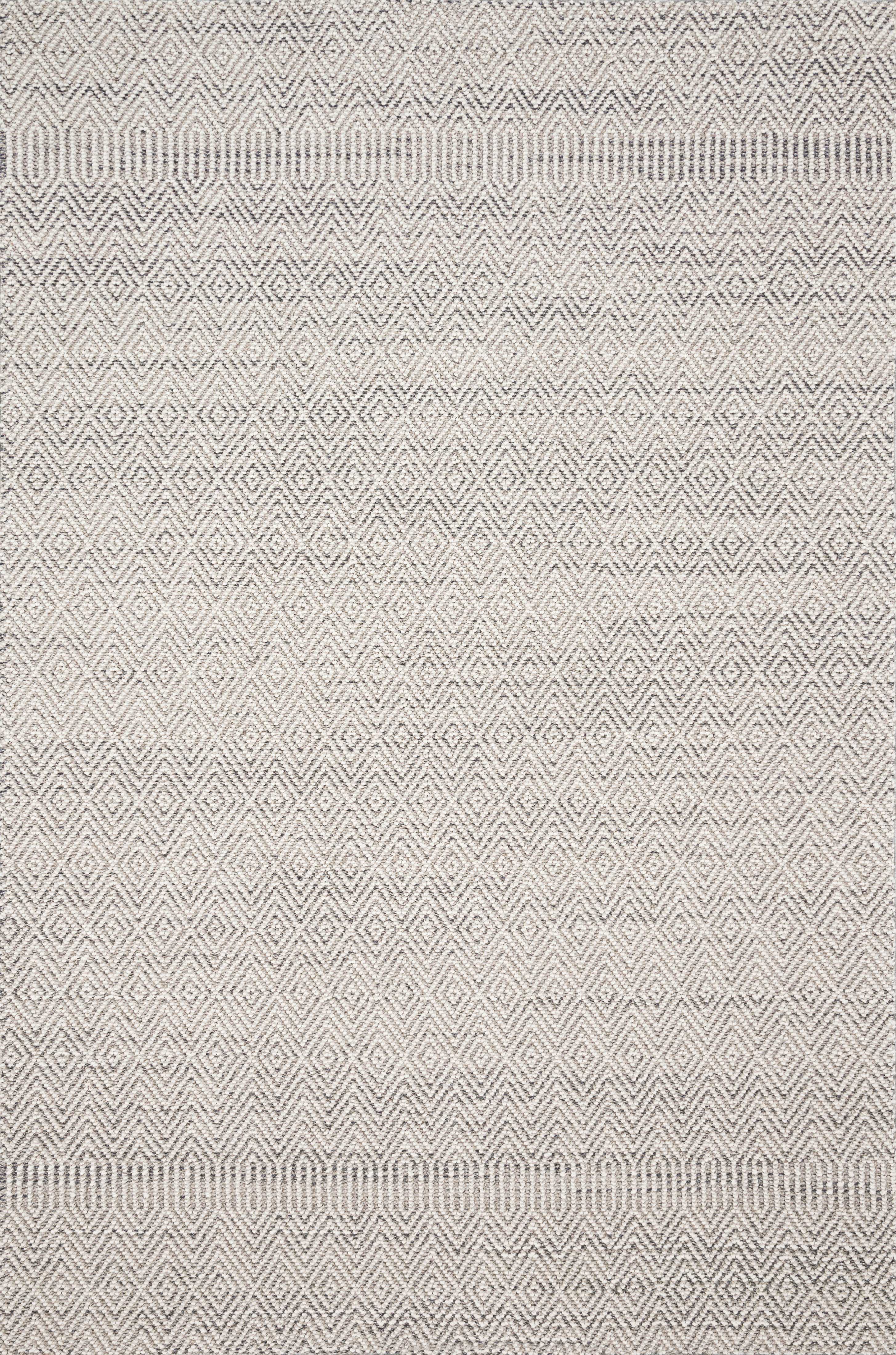 Loloi Rugs Cole Collection Rug in Grey, Bone - 7'10
