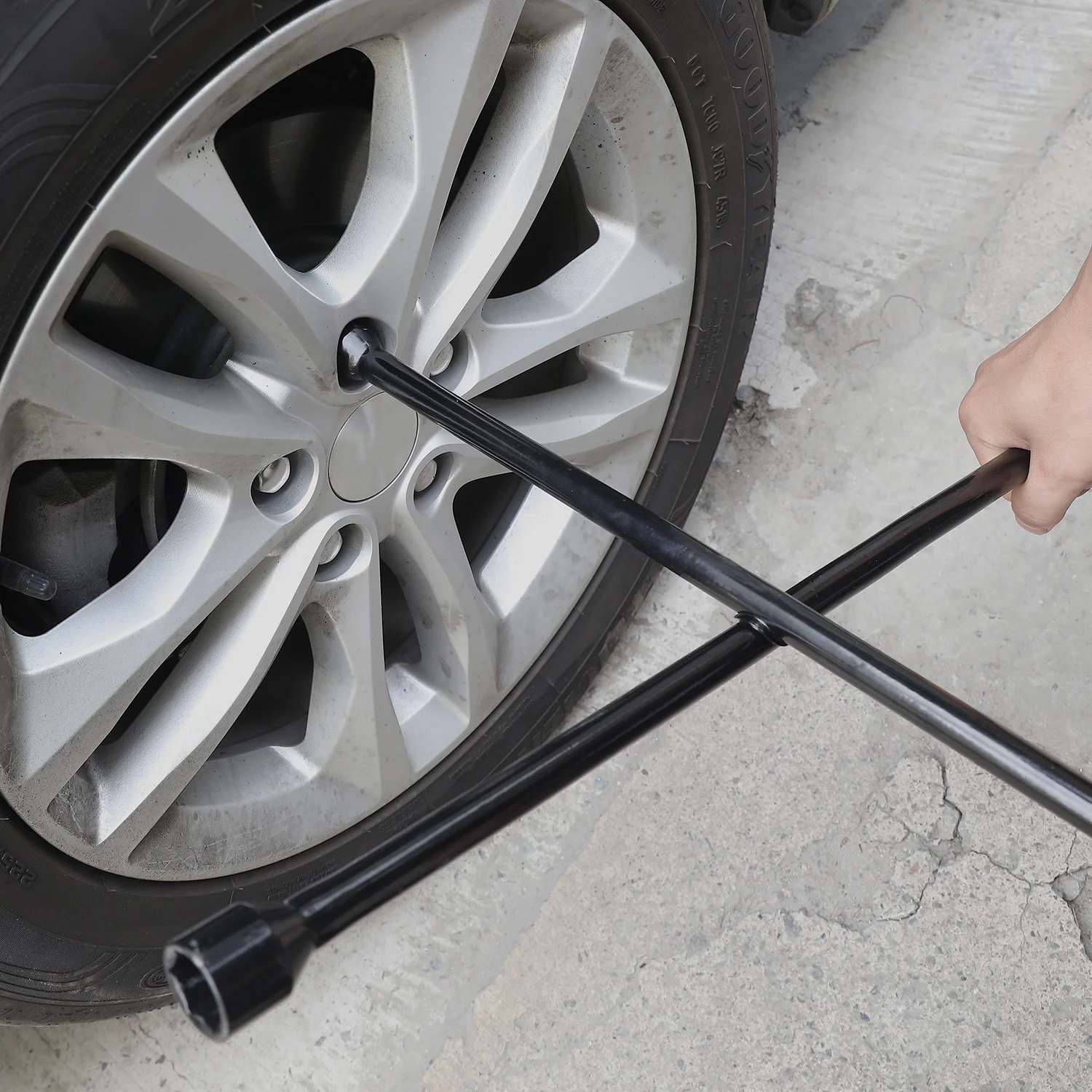 Hyper Tough Automotive 20-inch Lug Wrench, Carbon Steel, Model 6223 - Inhomebuy