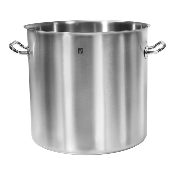 ZWILLING 53 Qt. Stainless Steel Stock Pot without Lid, Commercial Series - Inhomebuy