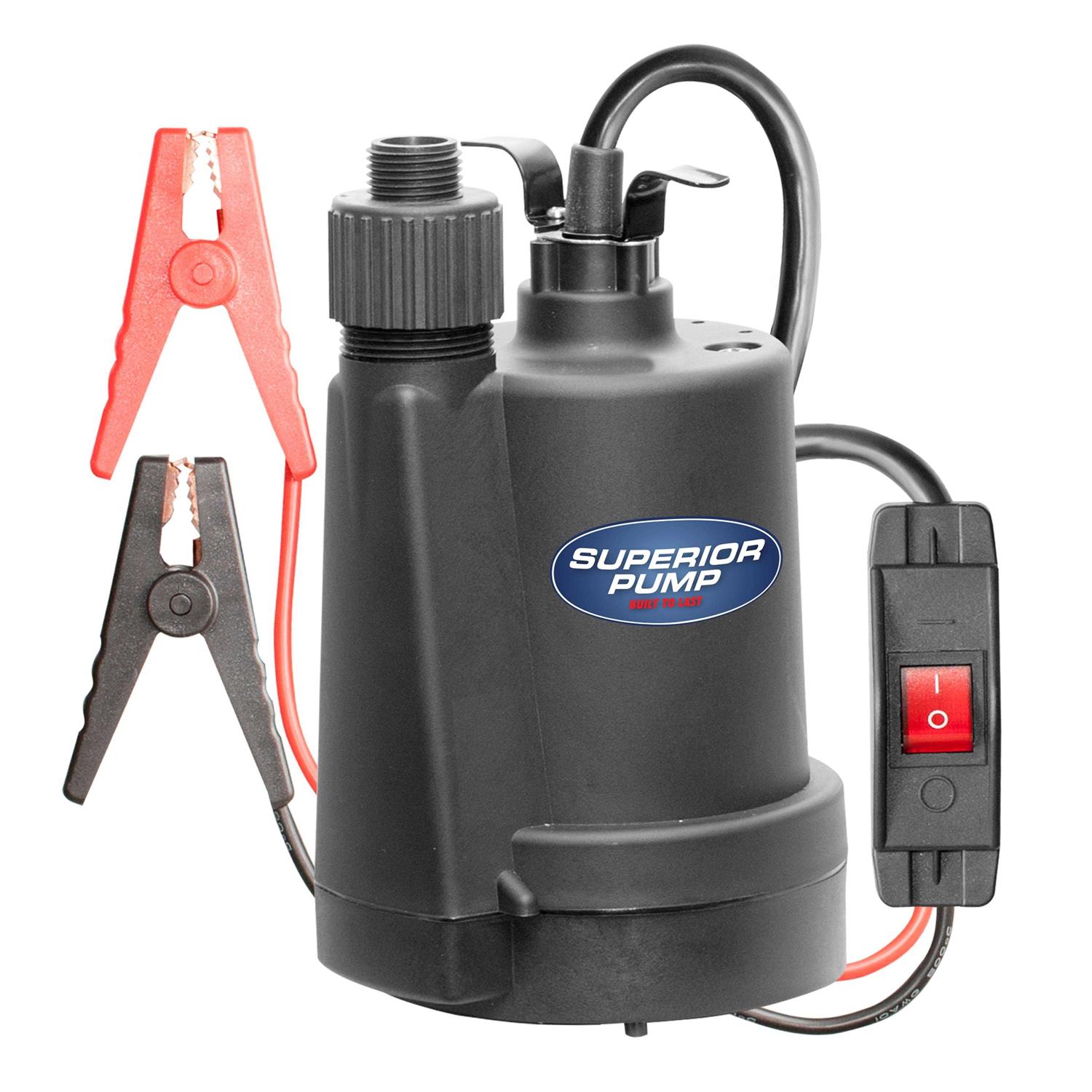 Superior Pump 1/4 HP Submersible Thermoplastic Utility Pump Kit - Inhomebuy