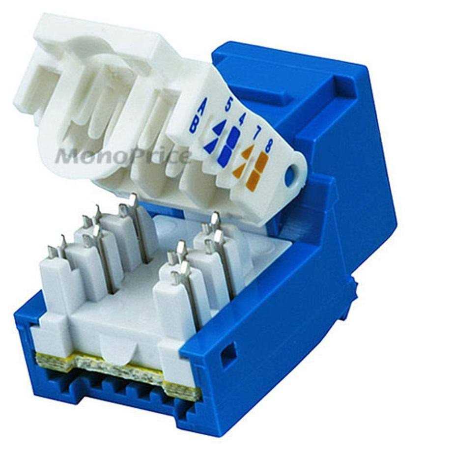 Monoprice Cat6 Punch Down Keystone Jack - Inhomebuy