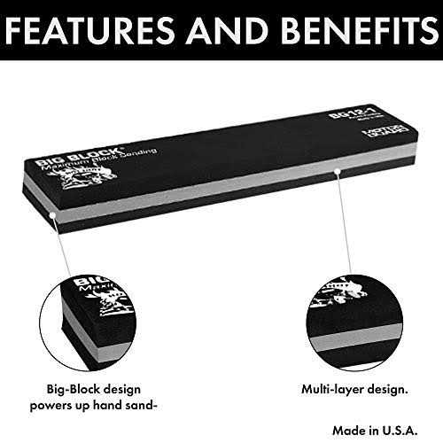 Motor Guard AP-6 Flexi-Block Sanding Bars Assortment Kit - Inhomebuy