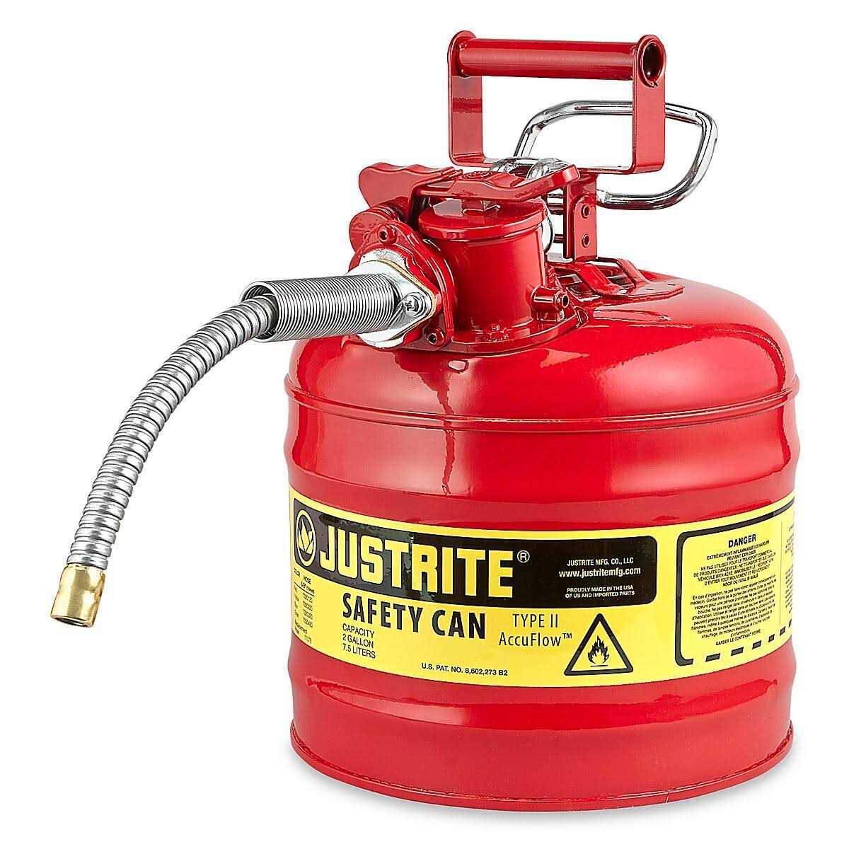 Justrite Safety Can Type II - Inhomebuy