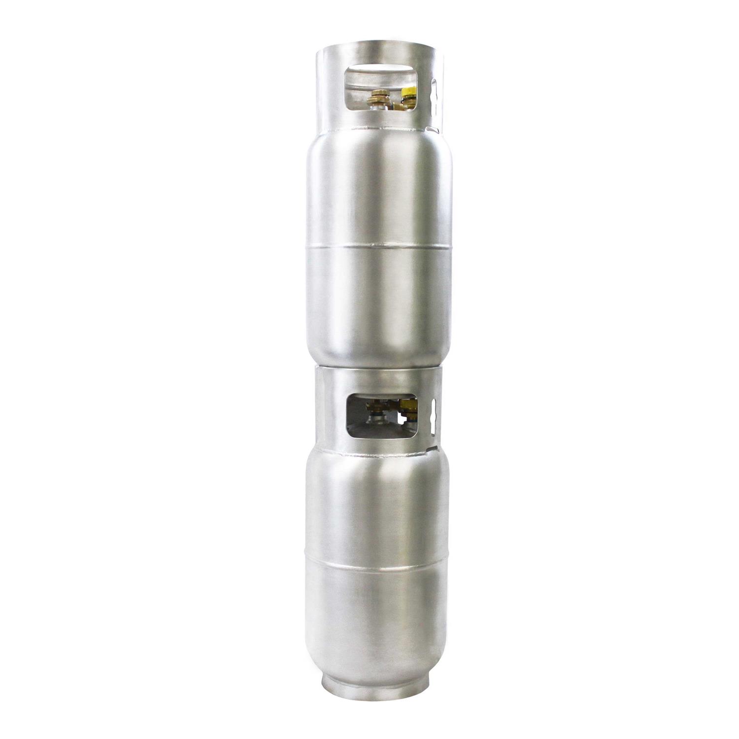 Flame King 30lb Propane Tank Lp Cylinder with OPD & Gauge - Inhomebuy