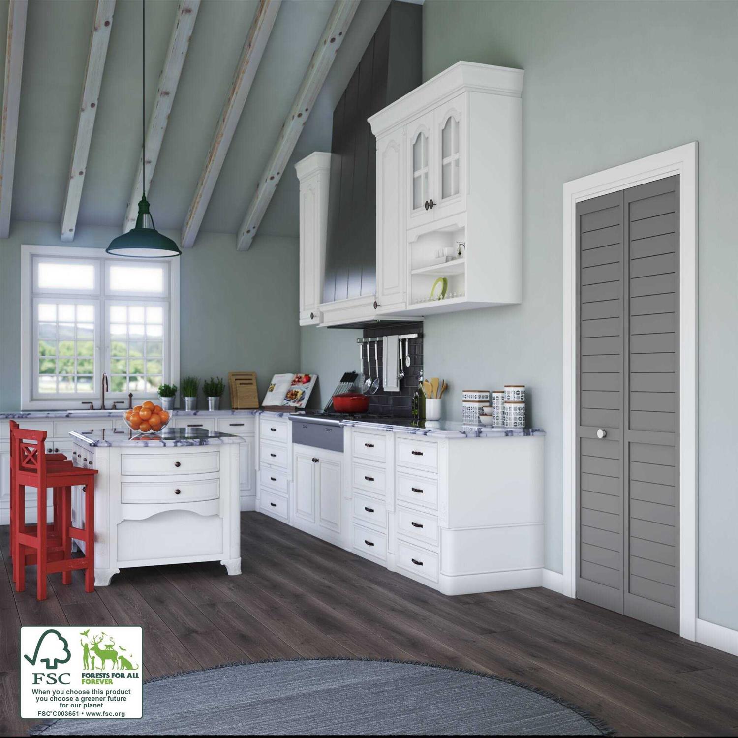 EightDoors 80 x 24 10-Lite French Clear Glass White Prefinished Solid Wood Core Door - Inhomebuy