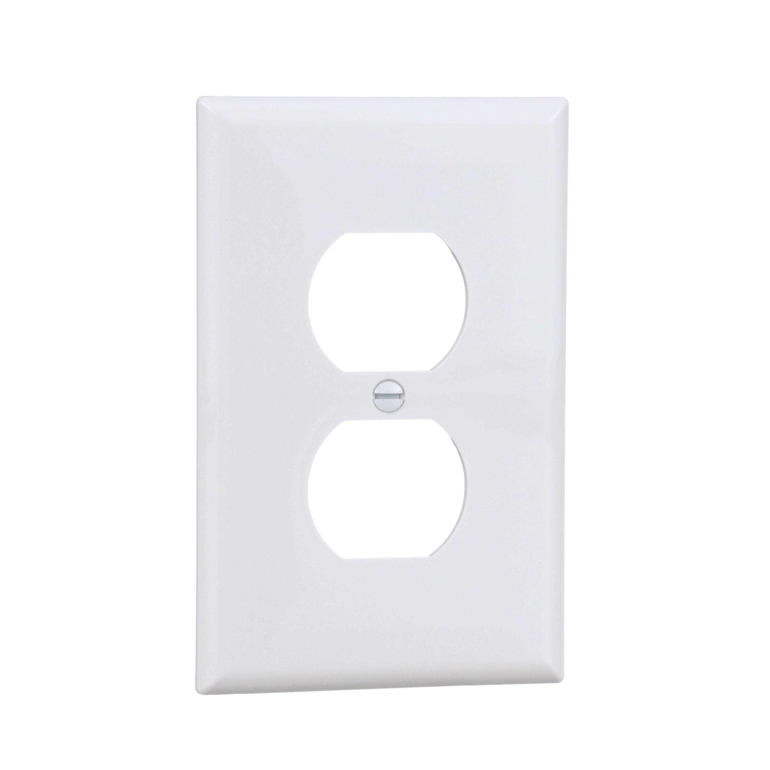 Eaton 1-Gang Midsize Decorator Wall Plate PJ26W-F-LW - Inhomebuy