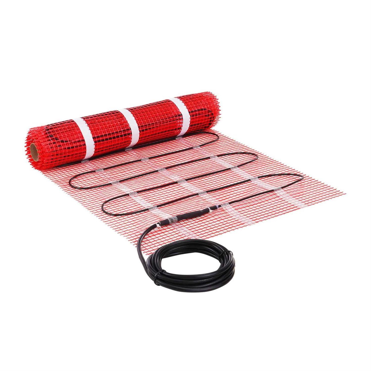 VEVOR Floor Heating Mat Electric Radiant In-Floor Heated Warm System with Digital Floor Sensing Thermostat - Inhomebuy